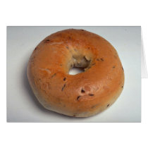 Delicious Bagel Greeting Card