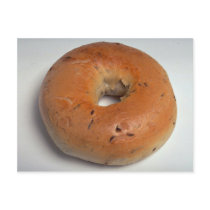 Delicious Bagel Post Card