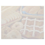 Delicious Baked goods: bagels, rolls, hot crossed Customized Letterhead