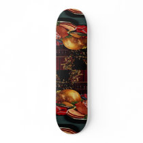 Delicious Baked ham, roast turkey Skate Deck