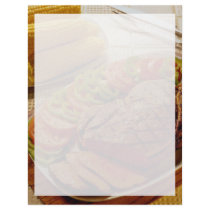 Delicious Beef roast with corn Personalized Letterhead