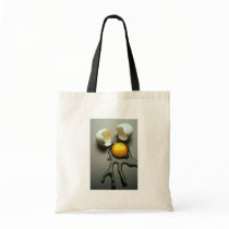 Delicious Broken egg Tote Bags