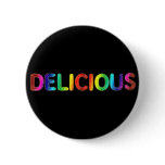 Delicious Button (black)