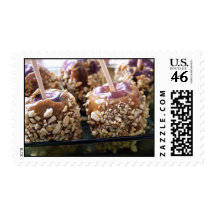Delicious Caramel Apples Postage Stamps