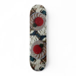 Delicious Caviar with round crackers Skate Board Decks