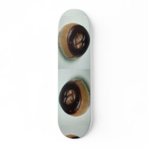 Delicious Chocolate-covered donut Skate Deck