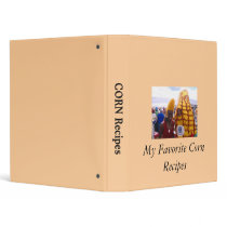 Delicious Corn Recipes binders by JARMLR Delicious Corn Recipes binders