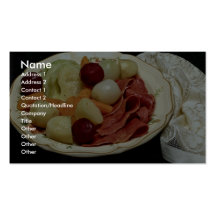 Delicious Corned beef and cabbage Business Cards
