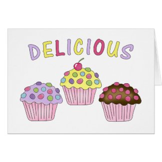 Delicious Cupcakes Cards