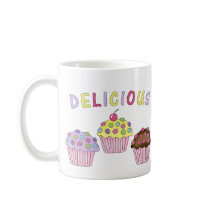 Delicious Cupcakes mugs by claudiascorner Delicious Cupcakes mugs