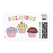 Delicious Cupcakes postage