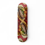 Delicious Deviled beef steak Skate Board Deck
