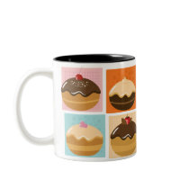 Delicious Donuts mugs by EveStock Delicious Donuts mugs