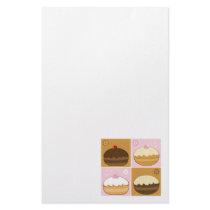 Delicious Donuts stationery by EveStock Delicious Donuts stationery