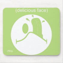 Delicious Face mousepads by Skrimbles Delicious Face mousepads