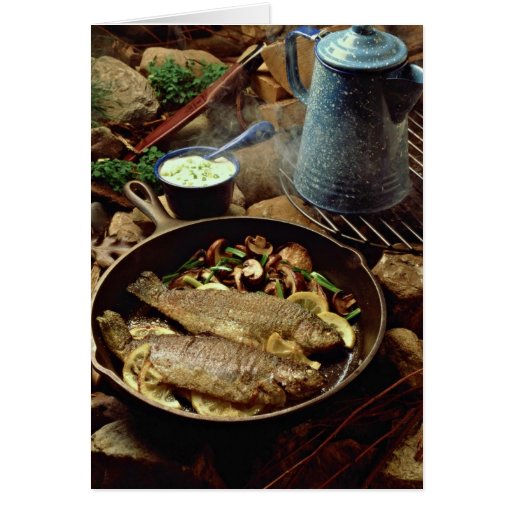 Delicious Fish fry Card