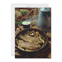 Delicious Fish fry Invitation