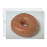 Delicious Glazed donut pastry Custom Invites