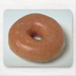 Delicious Glazed donut pastry Mousepads