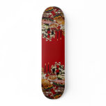 Delicious Ham slices, turkey roast and fixings Skate Board Deck