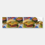 Delicious Hamburger Bumper Stickers