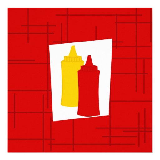 Delicious Hamburger Personalized Invite