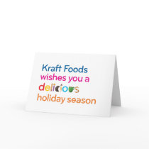 delicious, Holiday card