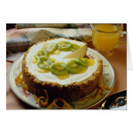 Delicious Kiwi pie card