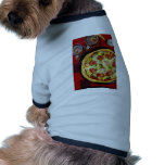 Delicious Pepperoni pizza and drinks Pet Clothes