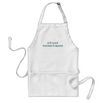 Delicious "pi" - math apron by Horseshoes3 Delicious "pi" - math apron