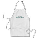 Delicious "pi" - math apron