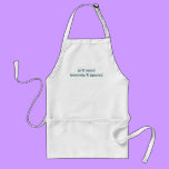Delicious "pi" - math apron