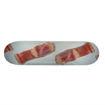Delicious Raw bacon Custom Skate Board