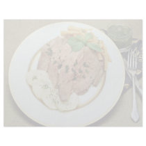Delicious Roast beef with potatoes Letterhead