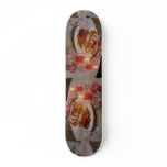 Delicious Romantic candlelight supper Skate Board Deck