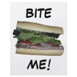 Delicious Sandwich! Bite me! Flyer
