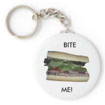 Delicious Sandwich! Bite me! Keychains