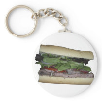 Delicious Sandwich! Bite me! Key Chains