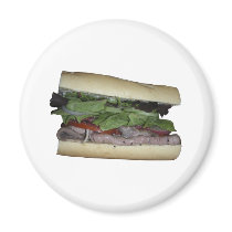Delicious Sandwich! Bite me! Magnets