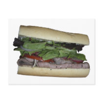 Delicious Sandwich! Bite me! Post Cards