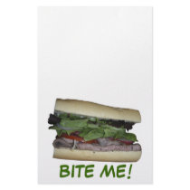 Delicious Sandwich! Bite me! Stationery
