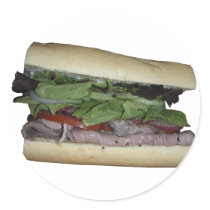 Delicious Sandwich! Bite me! Sticker