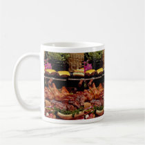 Delicious Spareribs, chicken, wieners and burgers mugs