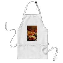 Delicious Submarine sandwich with meats and cheese Apron