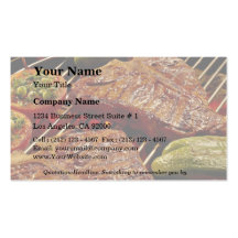 Delicious T-bone steaks Business Card