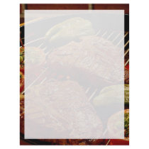 Delicious T-bone steaks Letterhead Design
