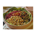 Delicious Three bean salad Post Cards
