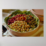Delicious Three bean salad Posters