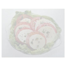 Delicious Tomato and cheese salad Letterhead