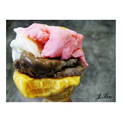 Delicious Turkish Ice Cream Food Poster by LittleMilkyShop